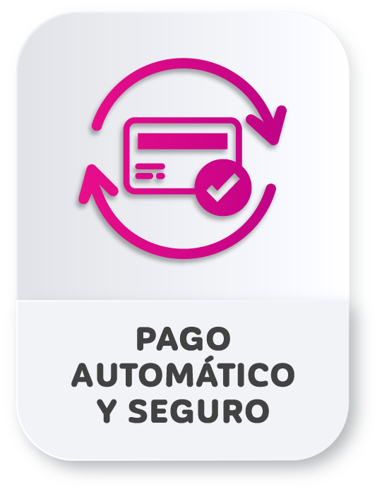 Pago automático y seguro